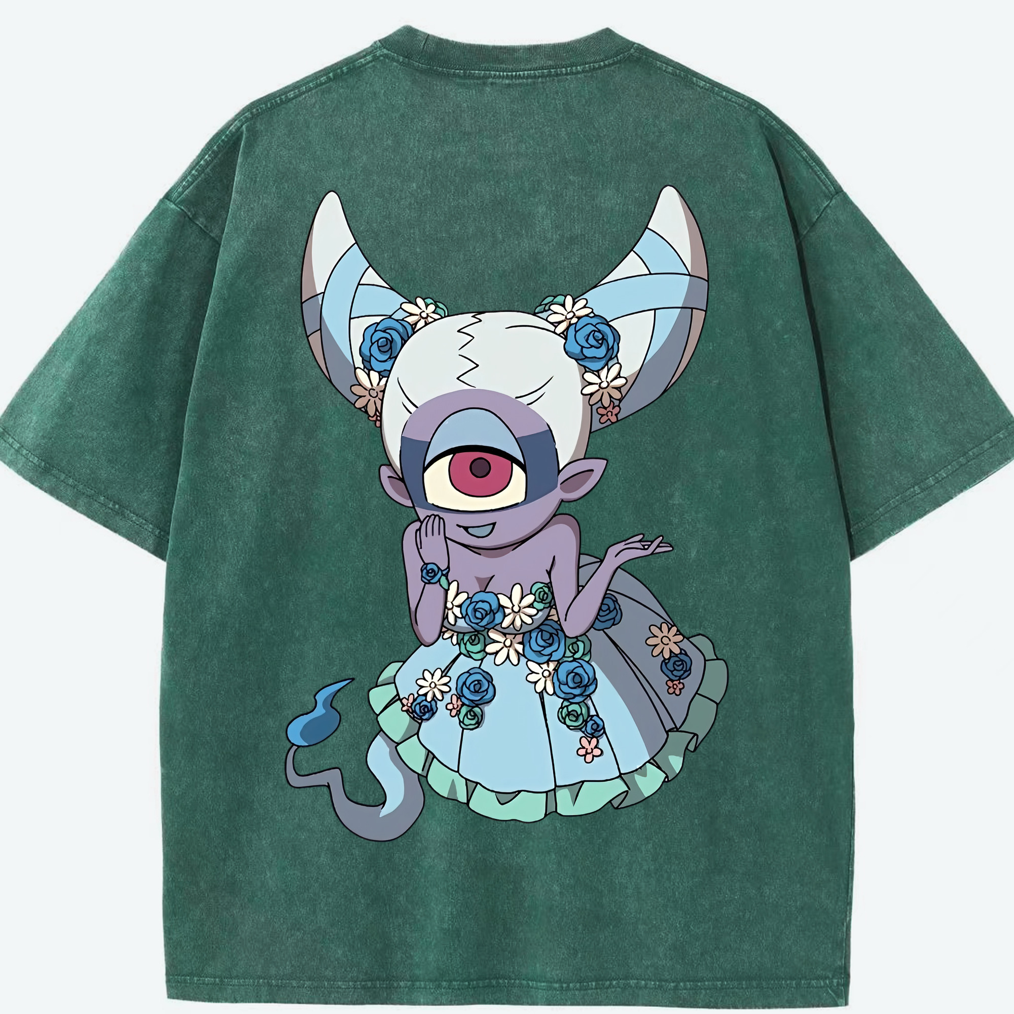 妖怪ウォッチ Yo-kai Watch 綿100% ヴィンテージ風 半袖Tシャツ（背面プリント）